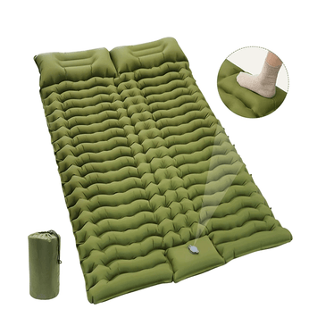 Colchão Inflável Portátil Dobrável Colchão Inflável Portátil Dobrável, resistente e impermeável, com opções casal ou solteiro, fácil de montar e desmontar