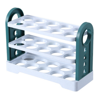 Organizador de Ovos para Geladeira Organizador de ovos para geladeira com camadas móveis, fácil acesso e organização