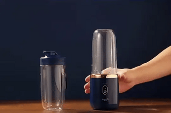 Liquidificador Portátil com Entrada USB, compacto e prático, ideal para sucos, vitaminas e shakes em qualquer lugar