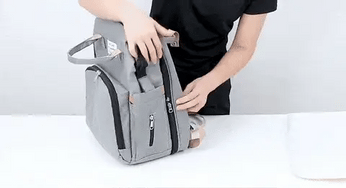 Mochila maternidade multifuncional com berço portátil