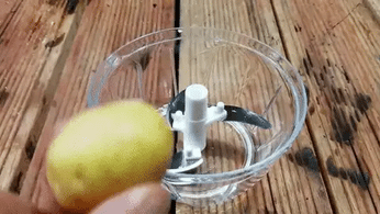 Processador manual com 3 lâminas afiadas para picar e triturar alimentos