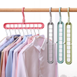 Carregar imagem no visualizador da galeria, Cabide Organizador para Guarda Roupas, com capacidade para 9x mais cabides, suporta até 8 kg, versátil e resistente
