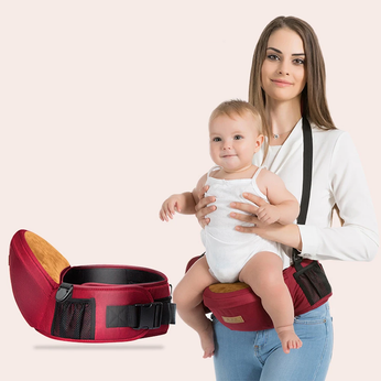 Carregador Portador de Bebês, com assento ergonômico antiderrapante e material de alta qualidade para suporte confortável