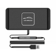 Carregar imagem no visualizador da galeria, Carregador de Celular por Indução para Carros, fácil de usar, compatível com entradas 12V e USB, carrega sem fios

