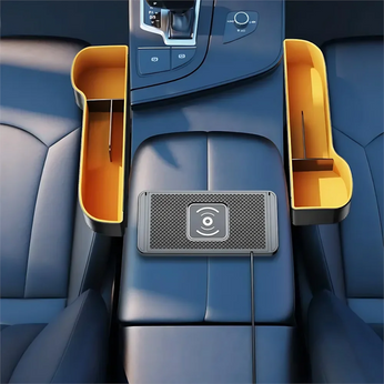 Carregador de Celular por Indução para Carros, fácil de usar, compatível com entradas 12V e USB, carrega sem fios