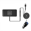 Carregar imagem no visualizador da galeria, Carregador de Celular por Indução para Carros, fácil de usar, compatível com entradas 12V e USB, carrega sem fios
