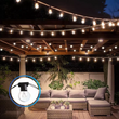 Carregar imagem no visualizador da galeria, Cordão Varal de Luzes 25 Lâmpadas, ideal para áreas externas, festas e eventos, com 6 metros de comprimento e fácil emenda
