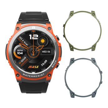 Smartwatch Masx Aurora One com bateria de 30 dias, à prova d'água, personalizável com mais de 100 modos de uso