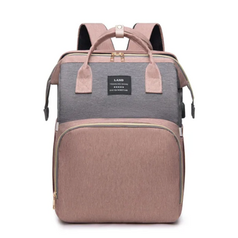 Mochila maternidade multifuncional com berço portátil