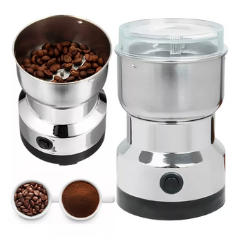 Moedor de Café Elétrico em Inox para grãos frescos