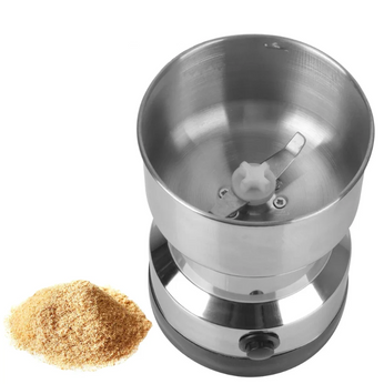 Moedor de Café Elétrico em Inox para grãos frescos