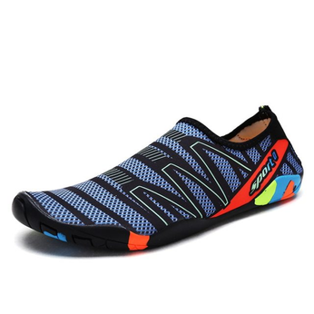Sapatilha aquática de neoprene antiderrapante com drenagem