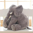 Carregar imagem no visualizador da galeria, Almofada Elefante de Pelúcia para Bebê em material antialérgico e macio, ideal para amamentação e decoração
