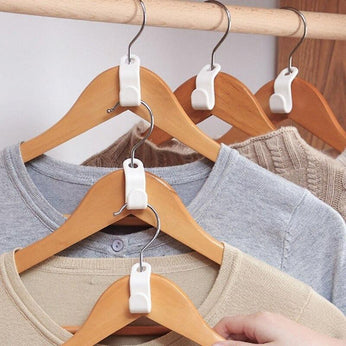 Cabide Aumentador de Espaço para Guarda Roupa, com capacidade para 2 a 3 cabides no lugar de um, ideal para organizar roupas e acessórios
