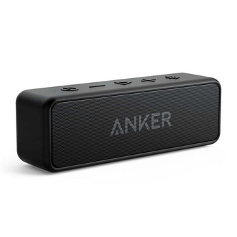 Caixa de Som Anker Soundcore 2 Bluetooth Portátil, com 12W de potência e tecnologia Bluetooth 5.0 para som estéreo de alta qualidade
