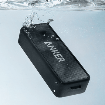 Caixa de Som Anker Soundcore 2 Bluetooth Portátil, com 12W de potência e tecnologia Bluetooth 5.0 para som estéreo de alta qualidade