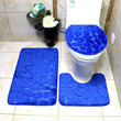 Carregar imagem no visualizador da galeria, Conjunto de Tapetes para Banheiro Antiderrapante e Impermeável, macio, seguro e lavável, ideal para todos os banheiros
