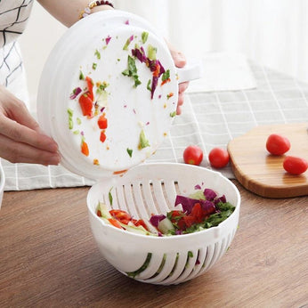 Forma para Corte de Legumes e Frutas Multifuncional, para cortes rápidos e precisos, sem bagunça
