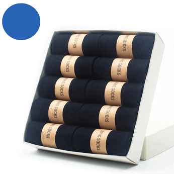 Kit de 10 pares de meias confortáveis e duráveis com calcanhar anatômico