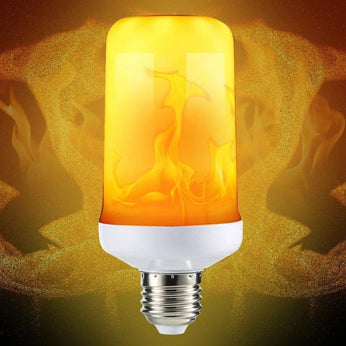 Lâmpada Flamejante de LED com efeito de chama viva para decoração aconchegante