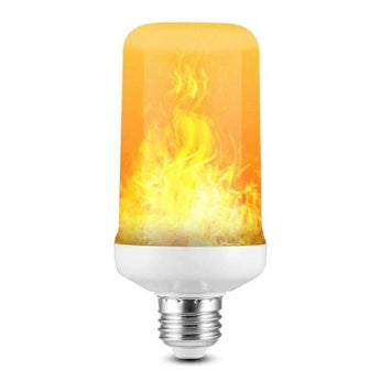 Lâmpada Flamejante de LED com efeito de chama viva para decoração aconchegante