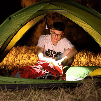 Lanterna Nextool Profissional com proteção IPX7 e bateria de 5000 mAh, ideal para aventuras ao ar livre
