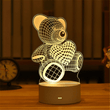 Carregar imagem no visualizador da galeria, Luminária 3D de Mesa Decorativa, iluminação suave e tranquilizante para quartos, escritórios e mais
