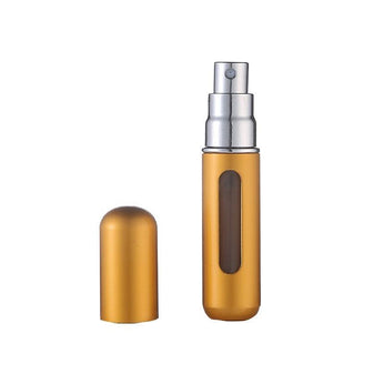 Mini frasco de perfume recarregável, prático e portátil