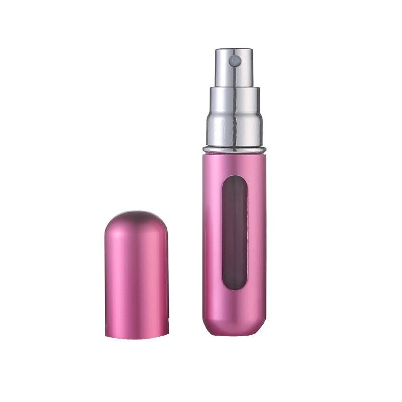 Mini frasco de perfume recarregável, prático e portátil