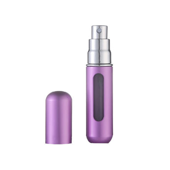 Mini frasco de perfume recarregável, prático e portátil