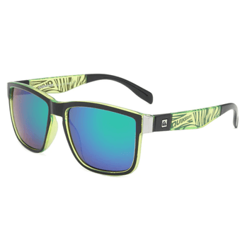 Óculos de sol Quiksilver polarizado com design italiano e proteção UV400