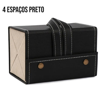 Organizador de óculos portátil e compacto para armazenamento seguro