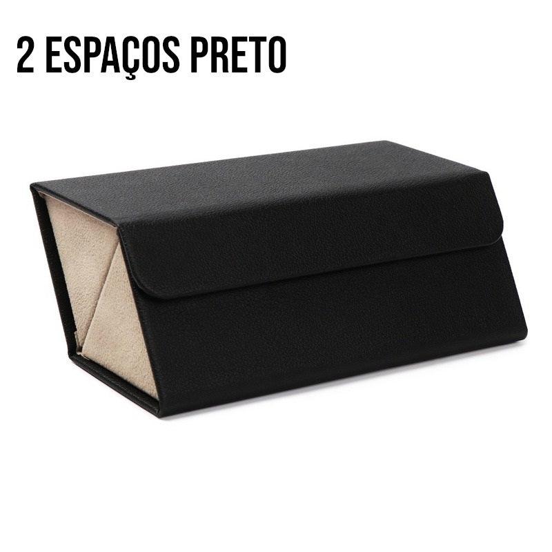 Organizador de óculos portátil e compacto para armazenamento seguro
