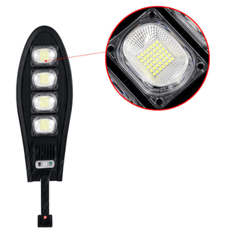 Super Refletor Solar em Led com 500W, à prova d'água, com sensor fotovoltaico e autonomia de 12 horas