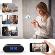 Carregar imagem no visualizador da galeria, Relógio Digital com Câmera Wifi Full HD com gravação 4K e sensor de movimento para monitoramento discreto
