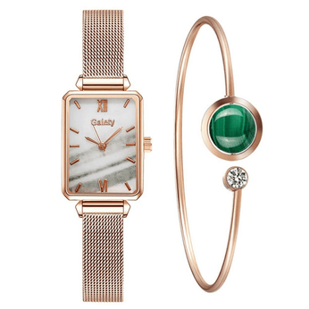 Relógio Feminino Gaiety com Pulseira de Quartzo e design elegante em aço inoxidável
