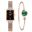 Carregar imagem no visualizador da galeria, Relógio Feminino Gaiety com Pulseira de Quartzo e design elegante em aço inoxidável
